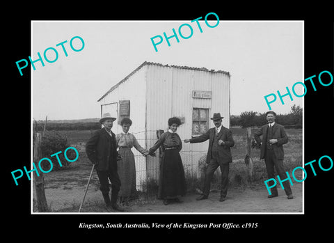 OLD LARGE HISTORIC PHOTO KINGSTON SOUTH AUSTRALIA, THE POST OFFICE c1915