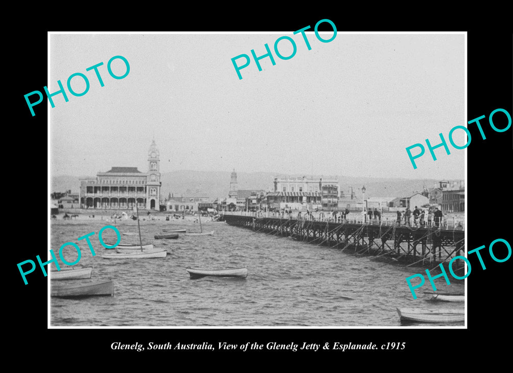 OLD LARGE HISTORIC PHOTO GLENELG SOUTH AUSTRALIA BELGIUM PATRIOTIC CARNIVAL 1915