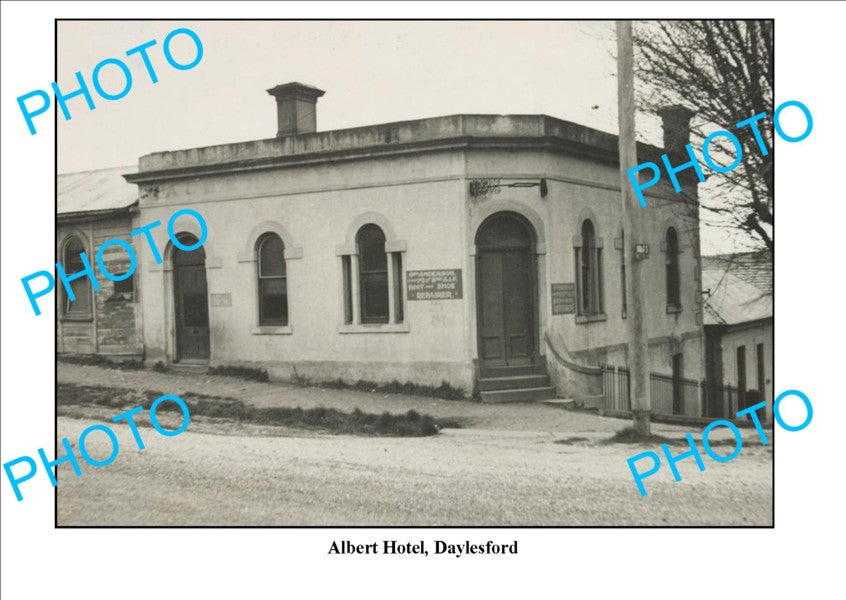 LARGE PHOTO OF OLD ALBERT HOTEL DAYLEFORD, VICTORIA