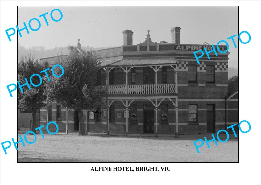 LARGE PHOTO OFOLD ALPINE HOTEL, BRIGHT, VICTORIA