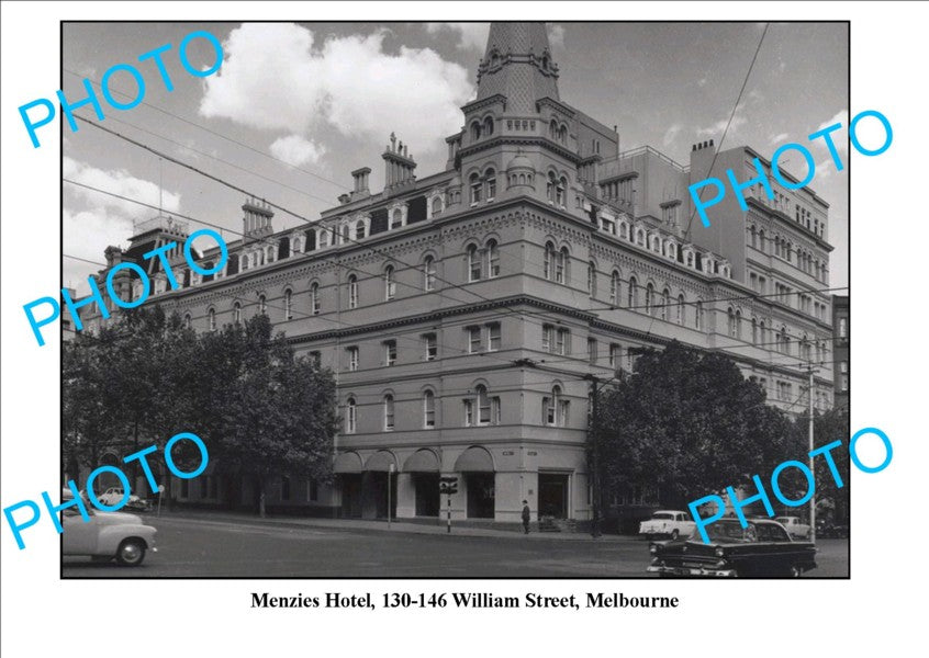 LARGE PHOTO OF OLD MENZIES HOTEL, MELBOURNE, VICTORIA