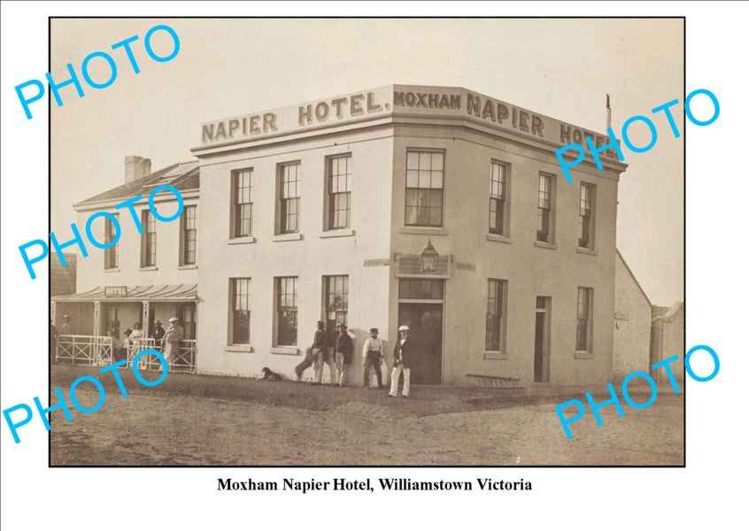 LARGE PHOTO OF OLD NAPIER HOTEL, WILLIAMSTOWN, VICTORIA