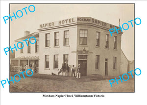 LARGE PHOTO OF OLD NAPIER HOTEL, WILLIAMSTOWN, VICTORIA