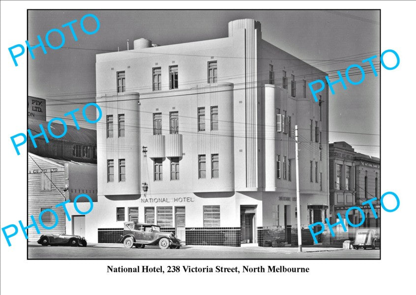 LARGE PHOTO OF OLD NATIONAL HOTEL, NORTH MELBOURNE 1