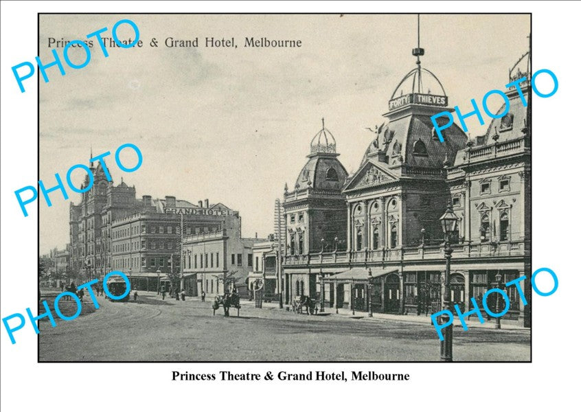 LARGE PHOTO OF OLD GRAND HOTEL, PRINCESS THEATRE, VIC