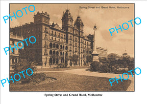 LARGE PHOTO OF OLD GRAND HOTEL, MELBOURNE, VICTORIA