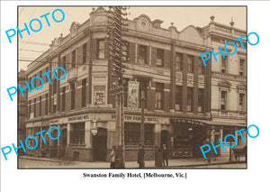 LARGE PHOTO OF OLD SWANSTON FAMILY HOTEL, MELBOURNE