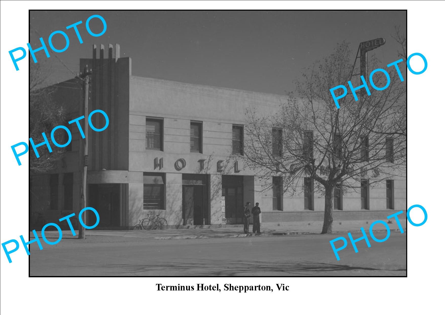 LARGE PHOTO OF OLD TERMINUS HOTEL, SHEPPARTON, VICTORIA