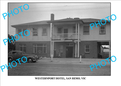 LARGE PHOTO OF OLD WESTERNPORT HOTEL, SAN REMO VICTORIA