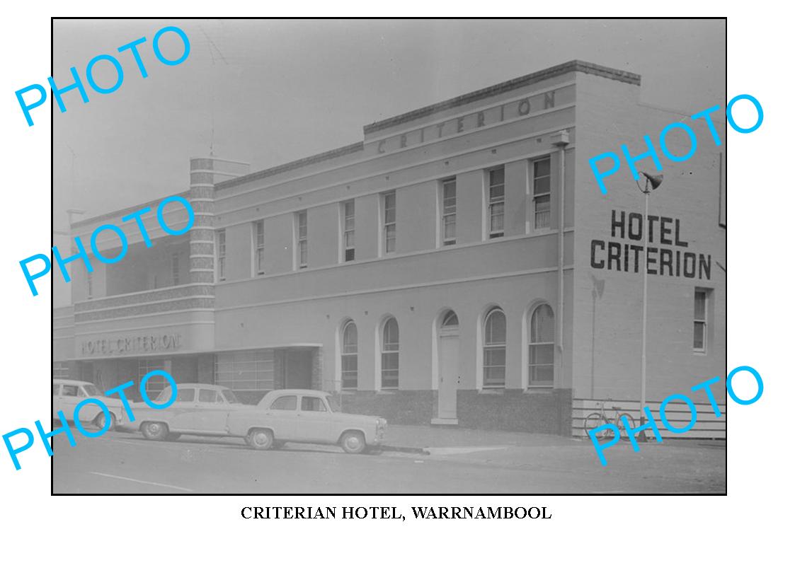 LARGE PHOTO OF OLD CRITERION HOTEL, WARRNAMBOOL VIC