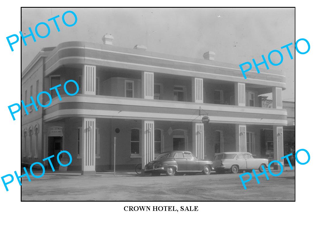 LARGE PHOTO OF OLD CROWN HOTEL, SALE VICTORIA