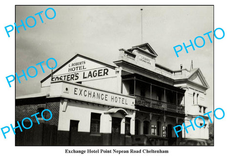 LARGE PHOTO OF OLD EXCHANGE HOTEL, CHELTENHAM VICTORIA