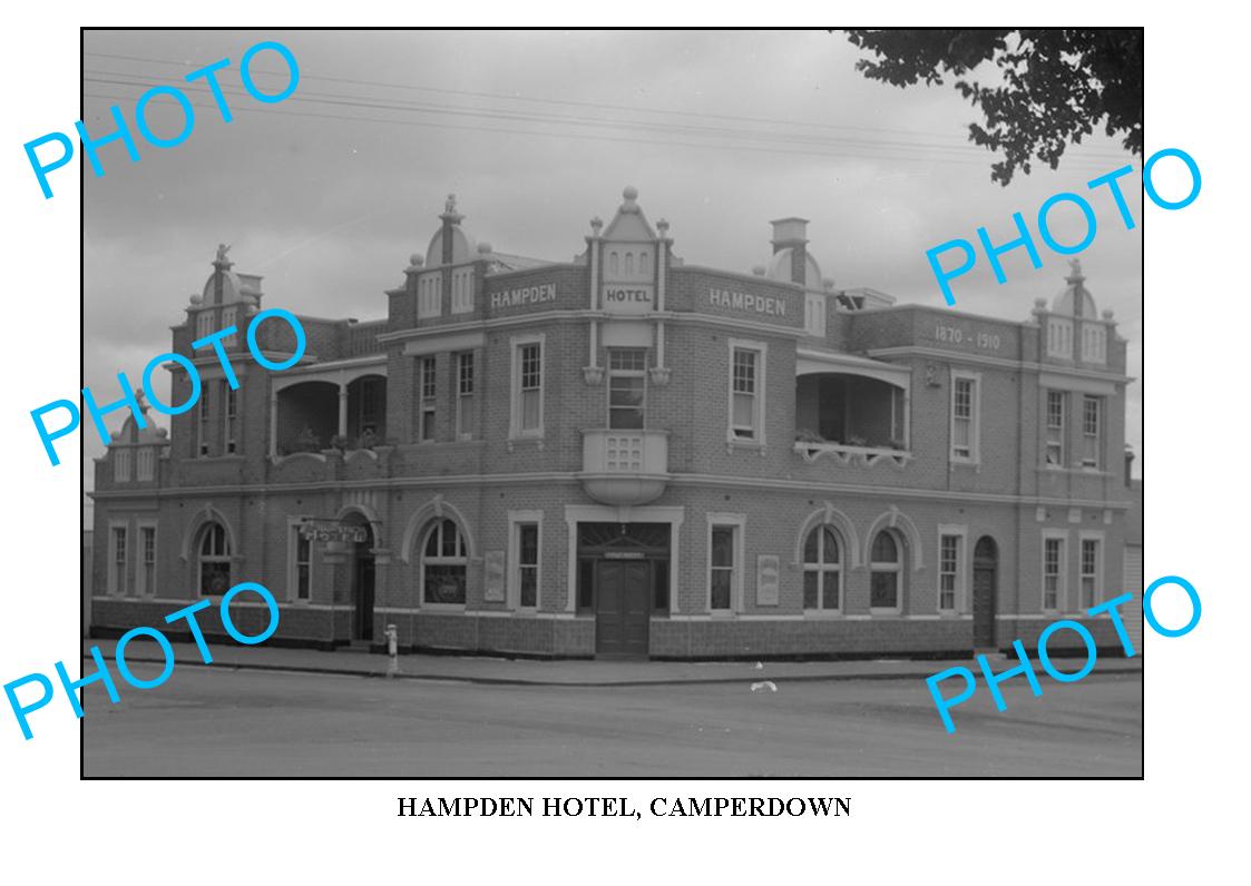 LARGE PHOTO OF OLD HAMPDEN HOTEL, CAMPERDOWN, VICTORIA