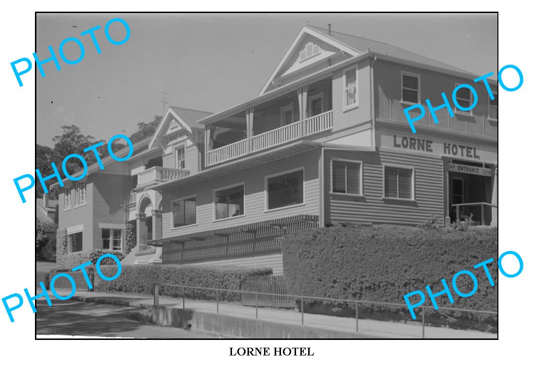 LARGE PHOTO OF OLD LORNE HOTEL VICTORIA