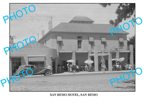 LARGE PHOTO OF OLD SAN REMO HOTEL, VICTORIA