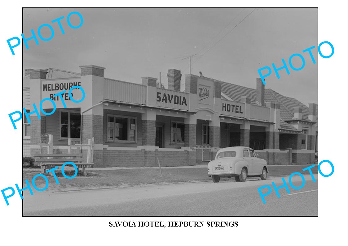 LARGE PHOTO OF OLD SAVOLA HOTEL, HEPBURN SPRINGS VIC