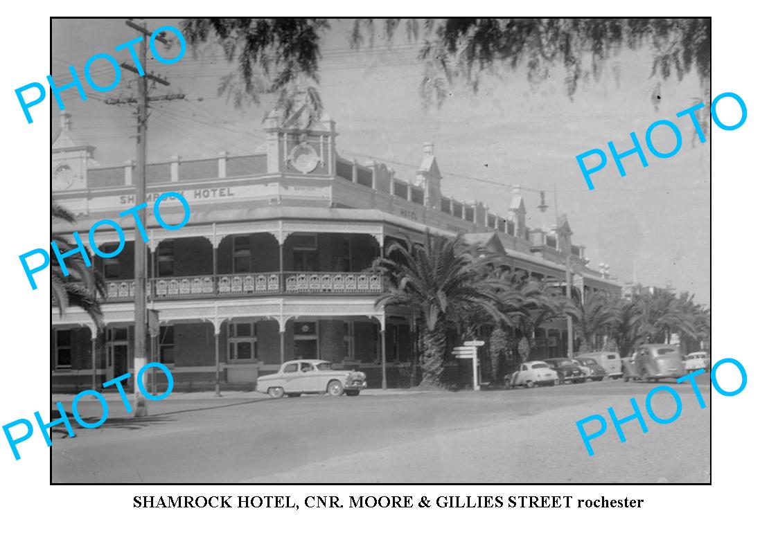 LARGE PHOTO OF OLD SHAMROCK HOTEL, ROCHESTER VICTORIA