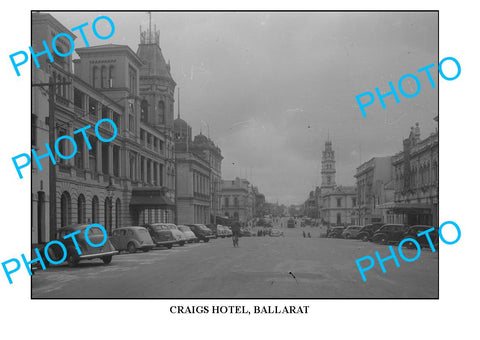 LARGE PHOTO OF OLD CRAIGS HOTEL, BALLARAT, VICTORIA 1