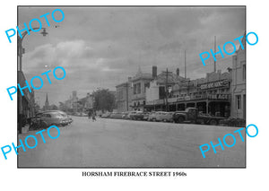 LARGE PHOTO OF OLD HORSHAM 1960s FIREBRACE St, VICTORIA