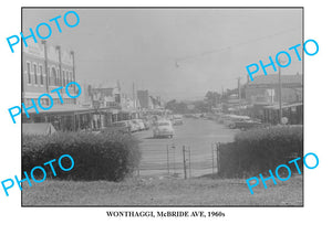 LARGE PHOTO OF OLD WONTHAGGI McBRIDE AVE, 1960s VIC