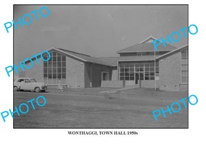 LARGE PHOTO OF OLD WONTHAGGI TOWN HALL, 1940s VIC