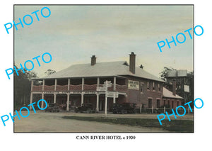 LARGE PHOTO OF OLD CANN RIVER HOTEL, c1930, VICTORIA