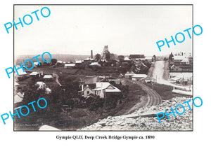 OLD LARGE PHOTO, GYMPIE QUEENSLAND,APOLLONION VALE c1890