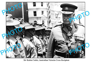 OLD LARGE PHOTO, AUSTRALIAN VICTORIA CROSS RECIPIENT, SIR RODEN CUTLER