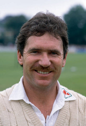 OLD LARGE PHOTO of Australian Cricket Great, Test Captain Allan Border No 68