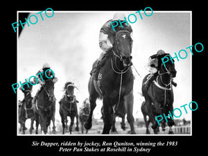 Old Historic Horse Racing Photo Of Sir Dapper Winning The Peter Pan St ...
