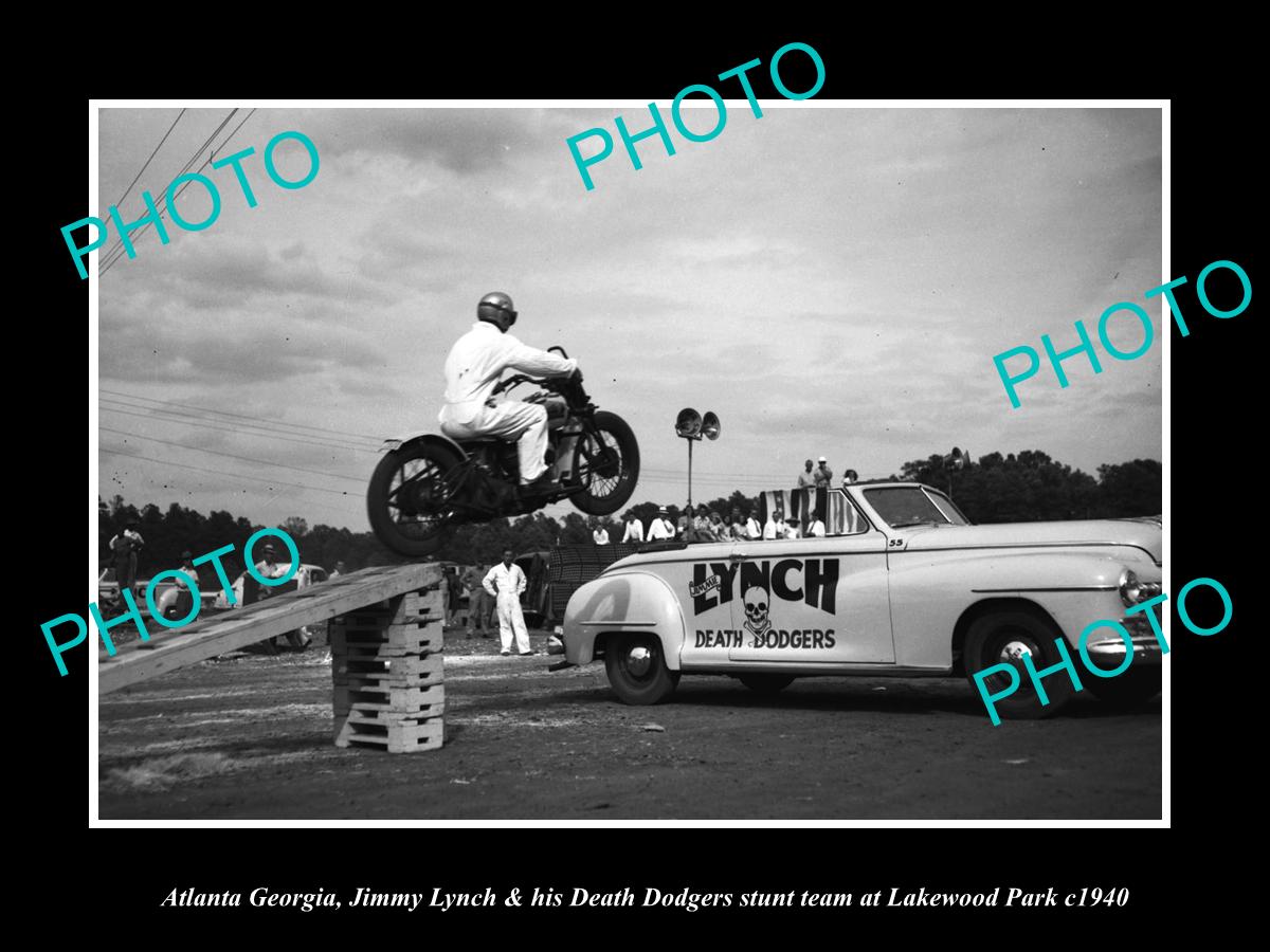 OLD LARGE HISTORIC PHOTO OF ATLANTA GEORGIA, THE DEATH DODGERS SUNT TEAM c1940 2