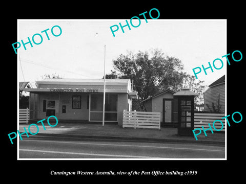 OLD LARGE HISTORIC PHOTO OF CANNINGTON WESTERN AUSTRALIA, THE POST OFFICE c1950