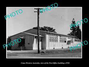 OLD LARGE HISTORIC PHOTO OF COMO WESTERN AUSTRALIA, THE POST OFFICE c1950