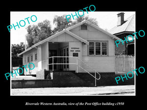 OLD LARGE HISTORIC PHOTO OF RIVERVALE WESTERN AUSTRALIA, THE POST OFFICE c1950