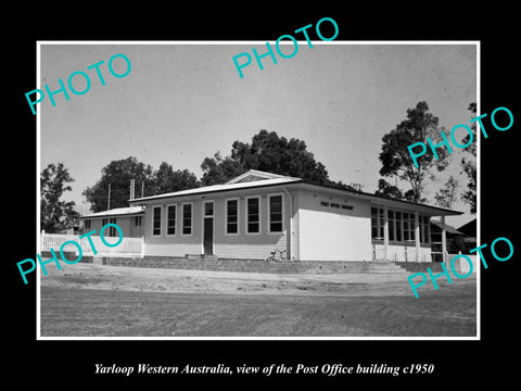 OLD LARGE HISTORIC PHOTO OF YARLOOP WESTERN AUSTRALIA, THE POST OFFICE c1950