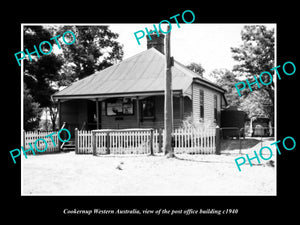 OLD LARGE HISTORIC PHOTO OF COOKERNUP WESTERN AUSTRALIA, THE POST OFFICE c1940