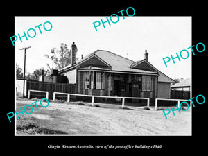 OLD LARGE HISTORIC PHOTO OF GINGIN WESTERN AUSTRALIA, THE POST OFFICE c1940