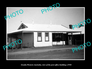 OLD LARGE HISTORIC PHOTO OF GWALIA WESTERN AUSTRALIA, THE POST OFFICE c1950