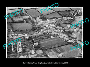 OLD HISTORIC PHOTO OF BERE ALSTON DEVON ENGLAND, VIEW OF THE TOWN c1930 1